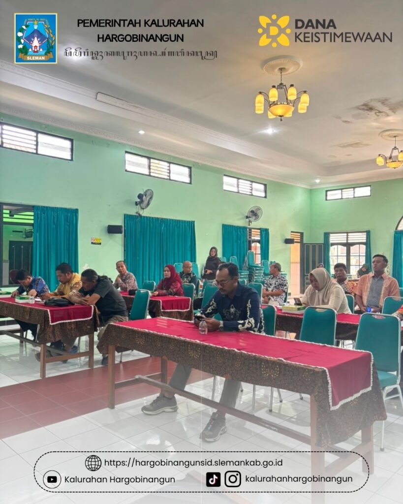 Rapat Kerja dan Bimbingan Teknis Penyusunan Laporan Data Profil Kalurahan